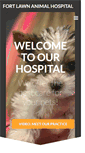Mobile Screenshot of fortlawnvet.com